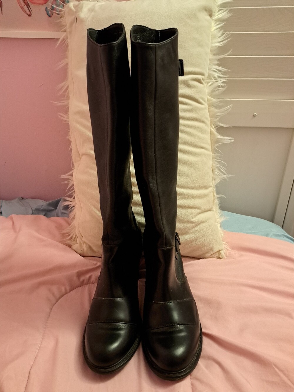 Dr. Martins Ava Black Leather Boots